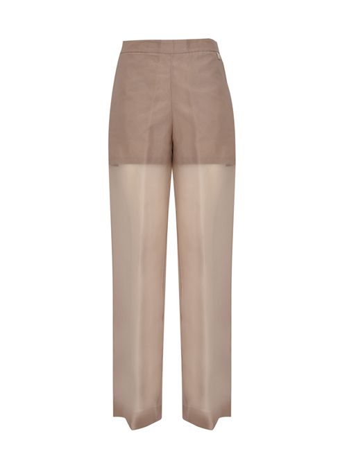 Pantalone in seta semitrasparente Herno | PT000236D 160144035